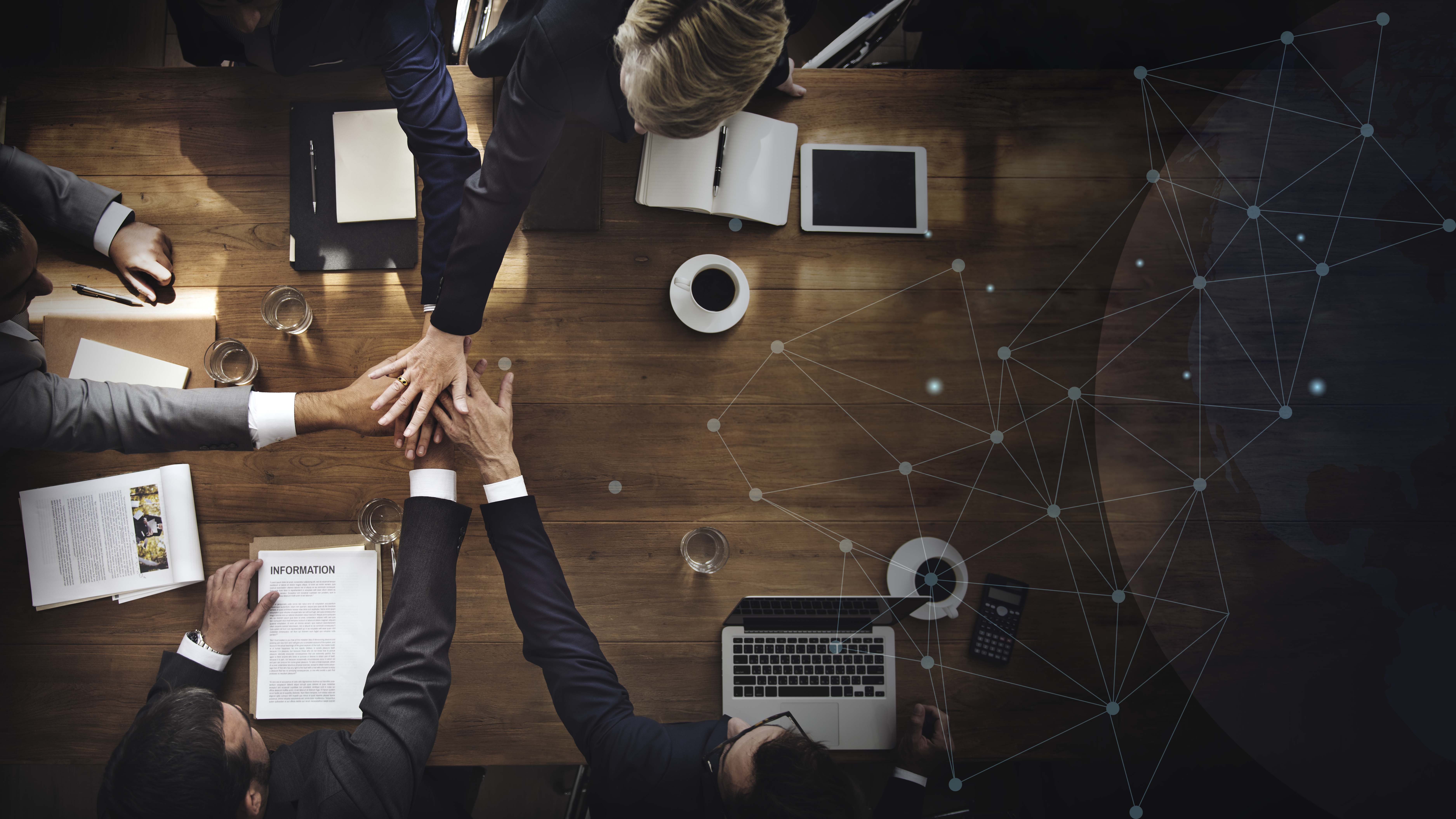 Modern office collaborative space for software development team
